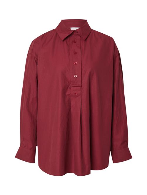 Noella Bluse  mørkerød