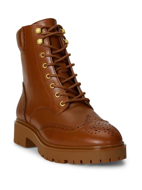 Lauren Ralph Lauren Snørestøvletter 'ALYSN'  cognac