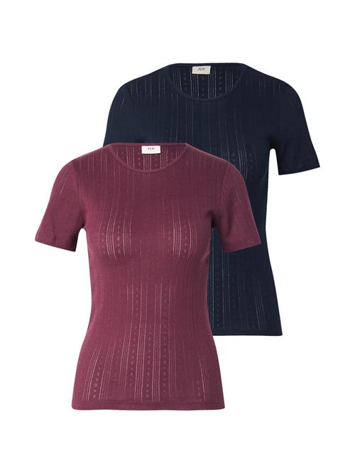 JDY Shirts  mørkeblå / brombær