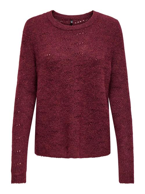 ONLY Pullover 'ONLLOLLI'  bordeaux