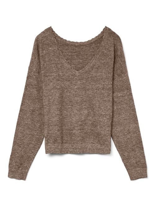 VERO MODA Pullover 'VMMarina'  brun-meleret
