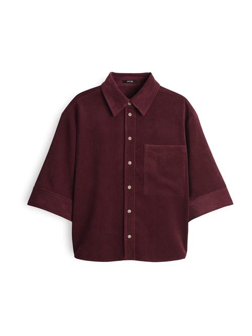 OPUS Bluse 'Faisa'  bordeaux