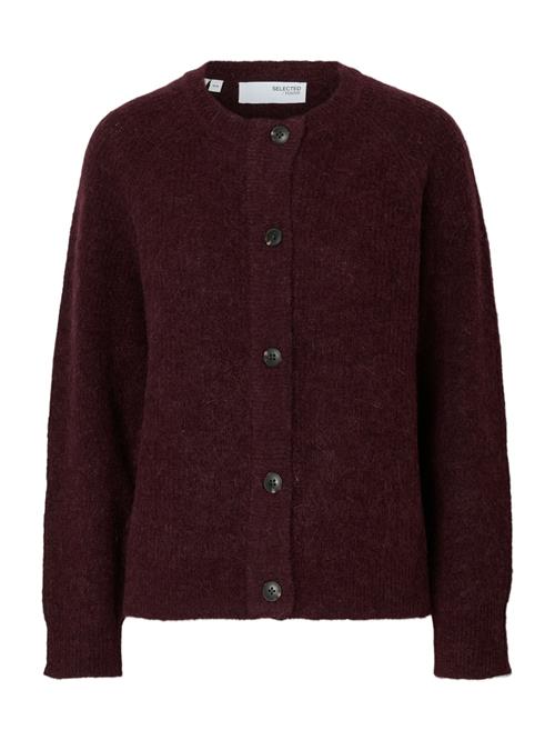 SELECTED Cardigan 'SLFLULU'  aubergine