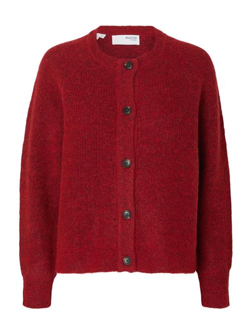 SELECTED Cardigan 'SLFLULU'  rød