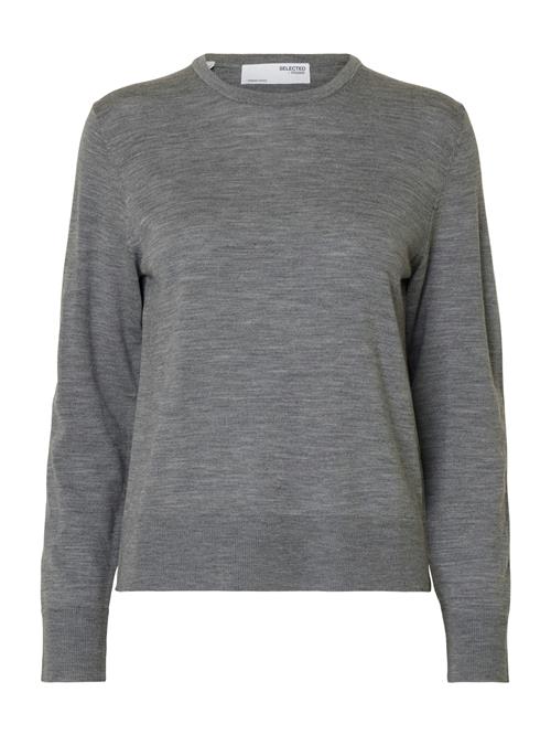 SELECTED Pullover 'SLFTHEA'  grå-meleret