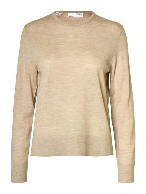 SELECTED Pullover 'SLFTHEA'  beige