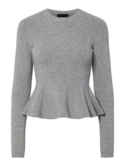 PIECES Pullover 'PCAmma'  lysegrå