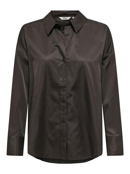 ONLY Bluse 'OREGON'  mørkebrun