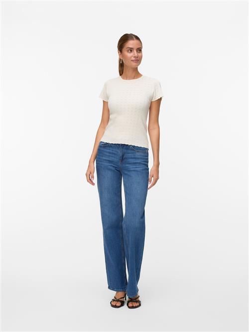 VERO MODA Pullover 'VMWillow'  hvid