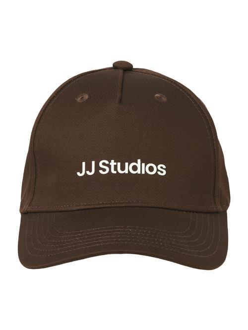 JACK & JONES Hætte  choko / hvid