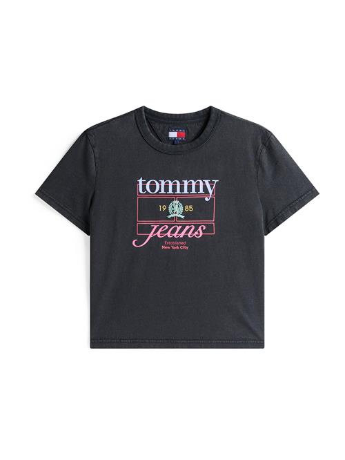 Tommy Jeans Shirts  pastelblå / lyserød / lys rød / sort