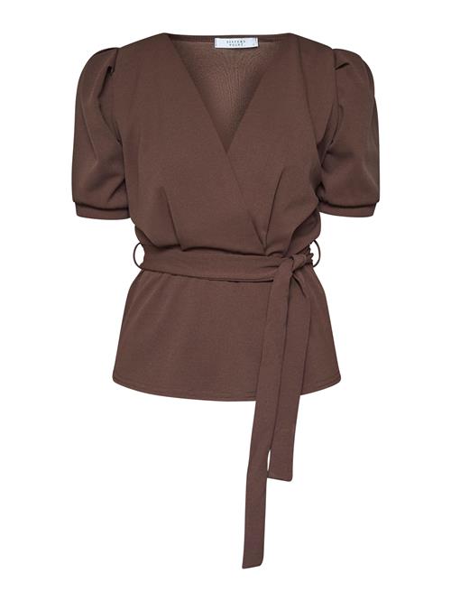 SISTERS POINT Bluse 'NASA-T'  brun