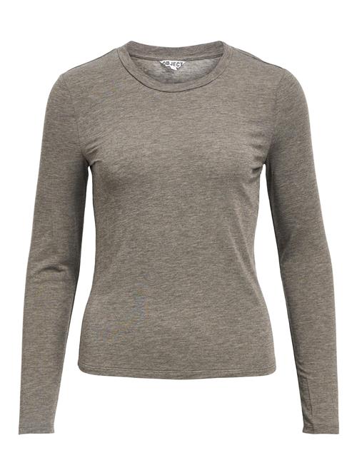 OBJECT Shirts 'ZOFIA SLI'  grå-meleret
