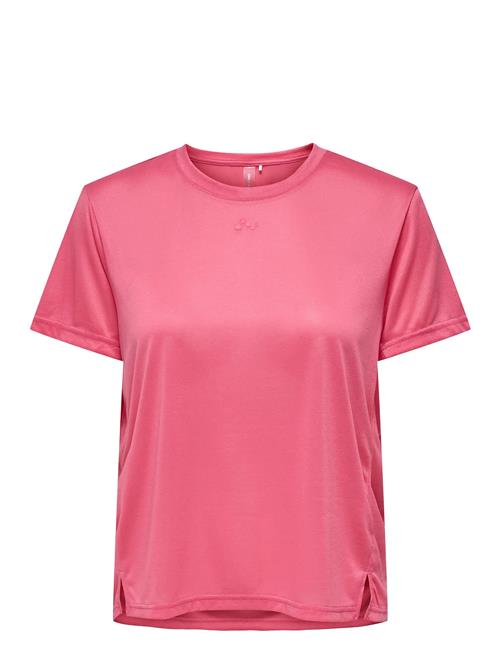 Onpfly On Ss Loose Short Slit Tee Only Play Pink