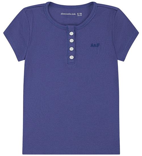 Abercrombie & Fitch T-shirt - Rib - Skipper Blue