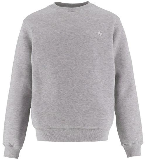 Hound Sweatshirt - Lysegråmeleret