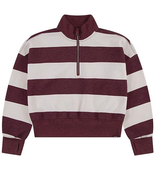 Abercrombie & Fitch Sweatshirt - Fig/Off White