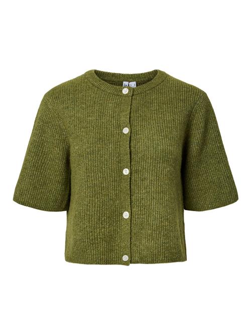 PIECES Cardigan 'PCSilly'  oliven