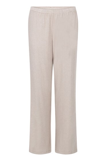 Hunkemöller Bukser i børstet jersey Beige