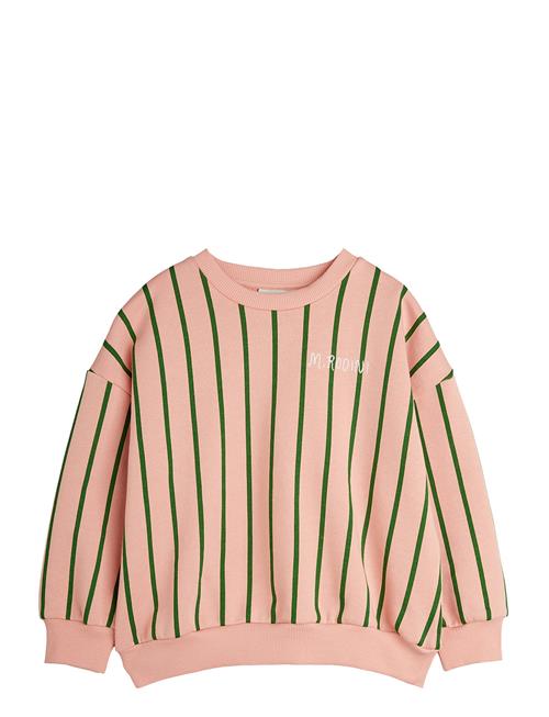 Vertical Stripe Aop Sweatshirt Mini Rodini Pink