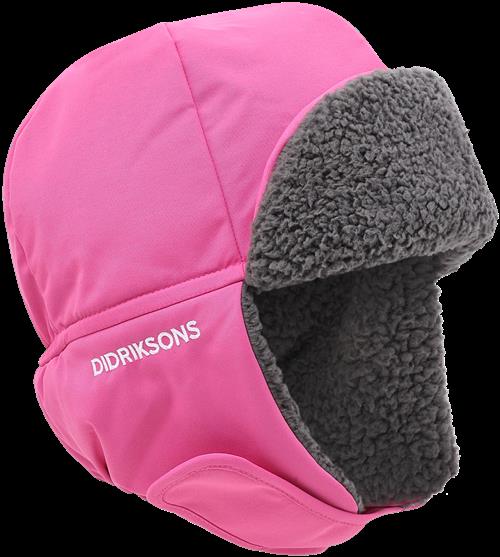 Didriksons Biggles 6 Vinterhue Sweet Pink  Sweet pink-52 cm  Lyserød  52 cm  kvinde