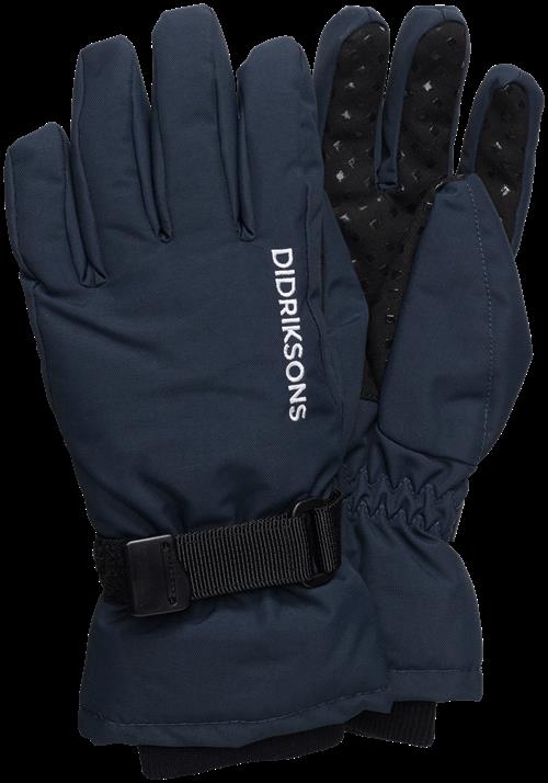 Didriksons Biggles 3 Handsker Navy  Navy-8-10 Y  Marineblå  8-10 år  Unisex