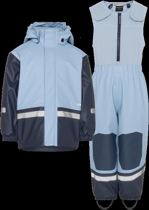 Didriksons Boardman Kids 12 Regnsæt Cloud Blue  Cloud Blue-100 cm  Blå  100 cm  mand