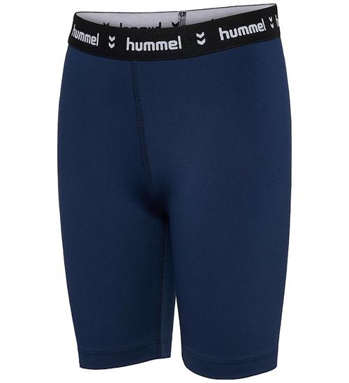 Hummel Cykelshorts - hmlJR Pulse - Dress Blues