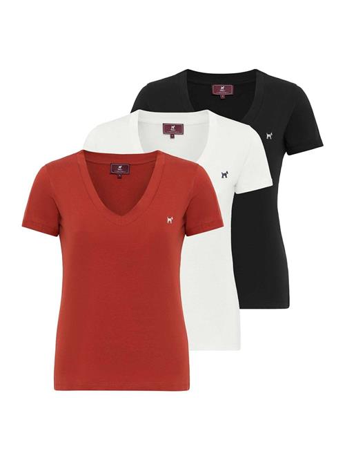 Williot Shirts  rustrød / sort / hvid