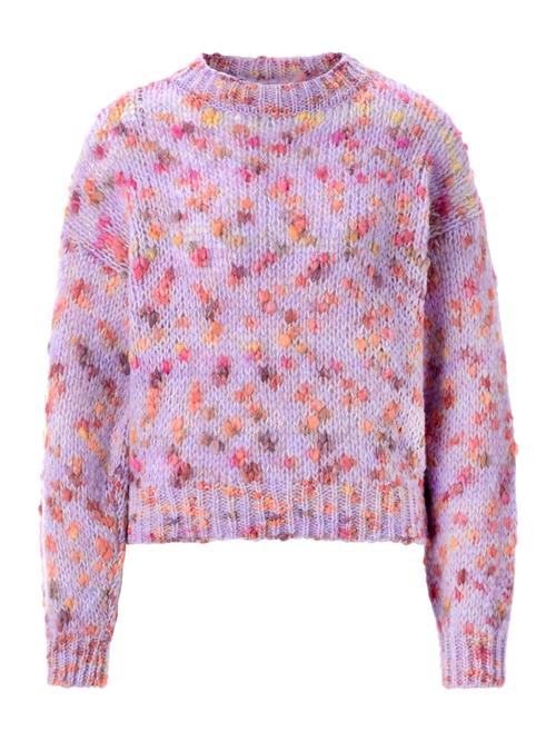 Rich & Royal Pullover  lilla / blomme / orange