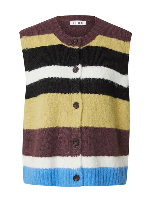 EDITED Pullover 'Wedeke'  blå-meleret / sort