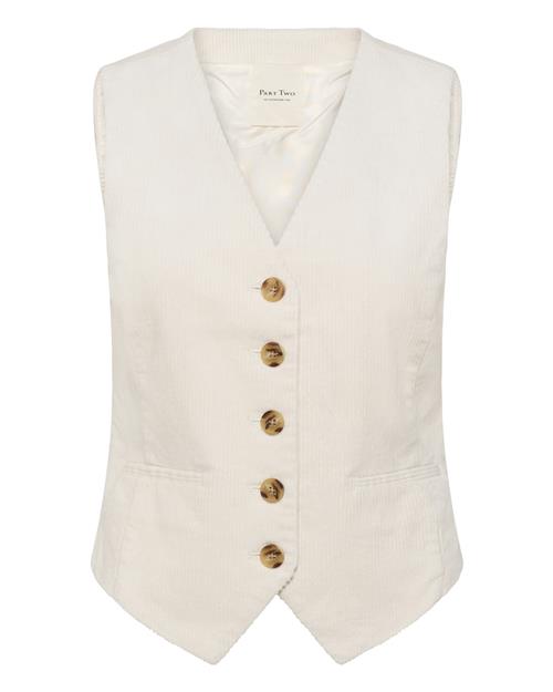 Part Two Vest 'Linka'  creme