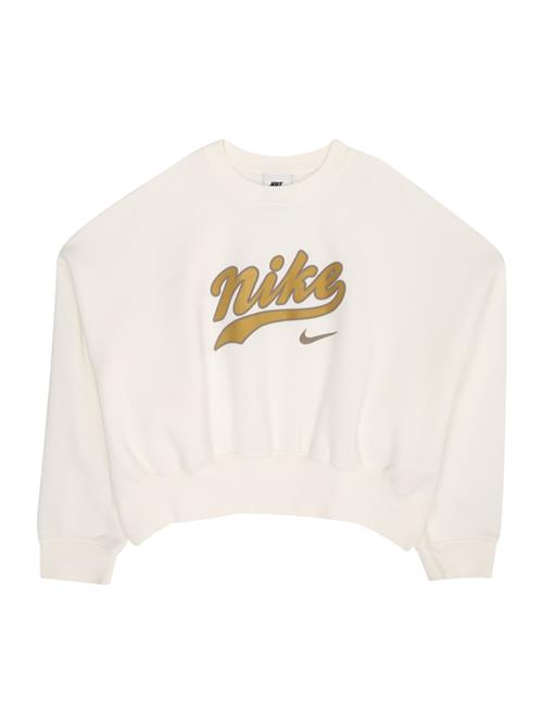 Nike Sportswear Sweatshirt  mokka / guld / offwhite