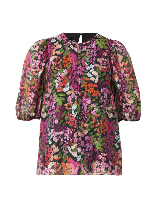 Ted Baker Bluse  grøn / orkidee / mørkeorange / sort