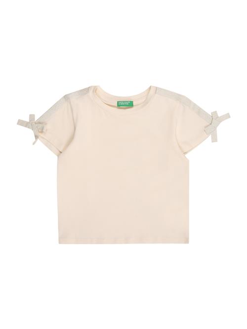 UNITED COLORS OF BENETTON Bluser & t-shirts  sølv / offwhite