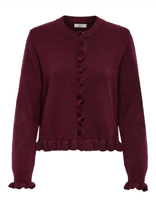 JDY Cardigan 'JDYLETTY'  rubinrød