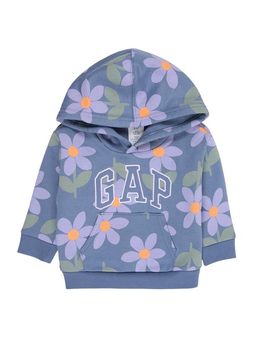 GAP Sweatshirt  opal / pastelgrøn / lavendel / orange