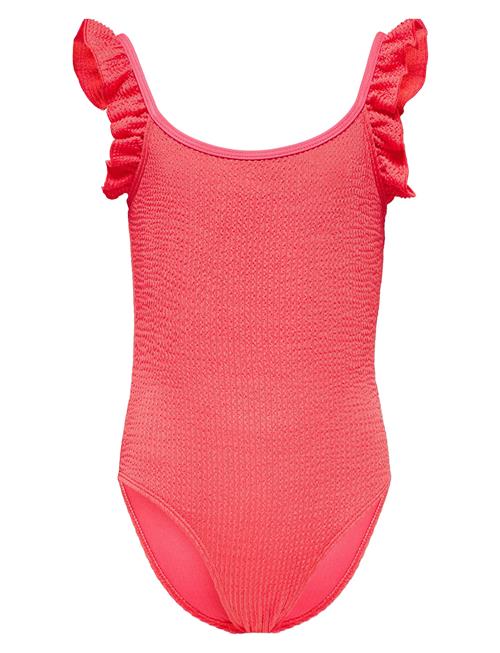 Kmgwave Structure Swimsuit Acc Kids Only Red
