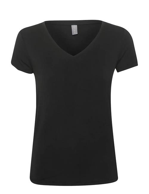 Cupoppy V-Neck T-Shirt Culture Black