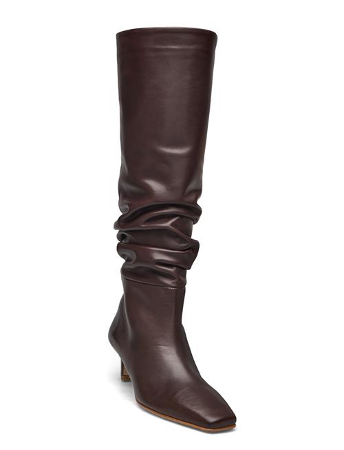 Kalila Leather Boots ALOHAS Brown