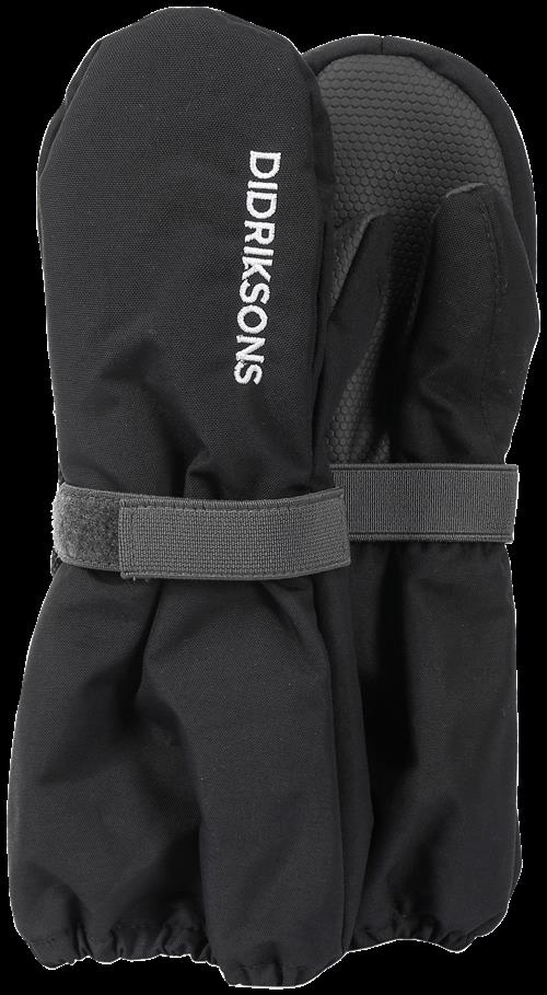 Didriksons Biggles 7 Vanter Black  Black-4-6 Y  Sort  4-6 år  Unisex