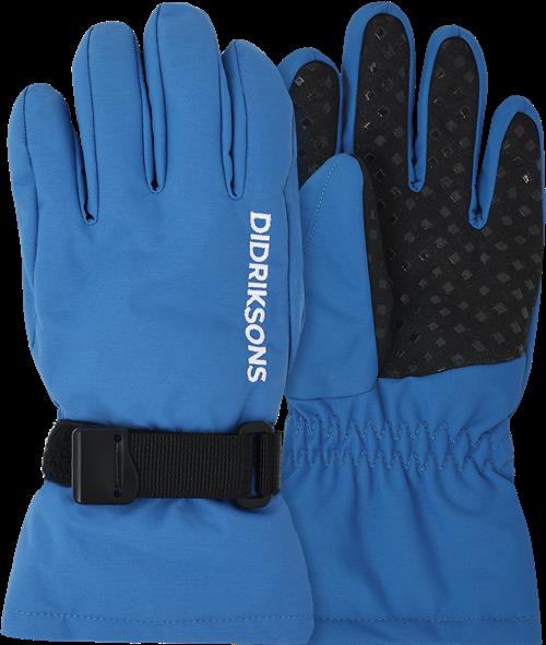 Didriksons Biggles 3 Handsker Sapphire Blue  Sapphire Blue-8-10 Y  Blå  8-10 år  Unisex