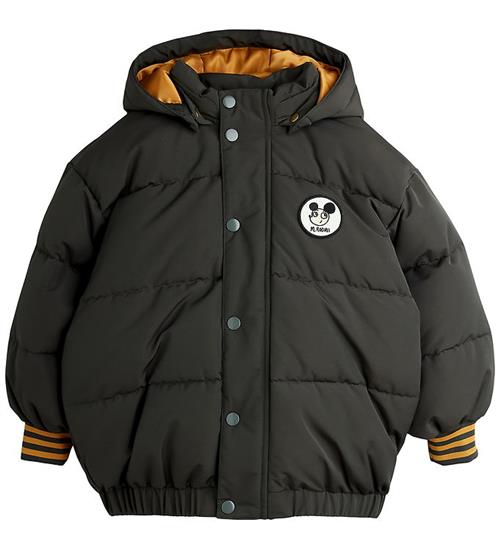 Mini Rodini Vinterjakke - Ritzratz Patch Puffer - Sort