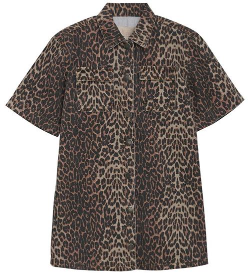 Creamie Kjole - Denim - Dress Leo - Brown Leo