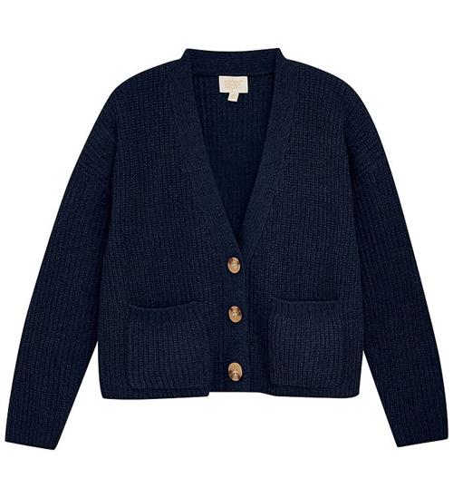 Creamie Cardigan - Strik - Cardigan Knit - Black Iris