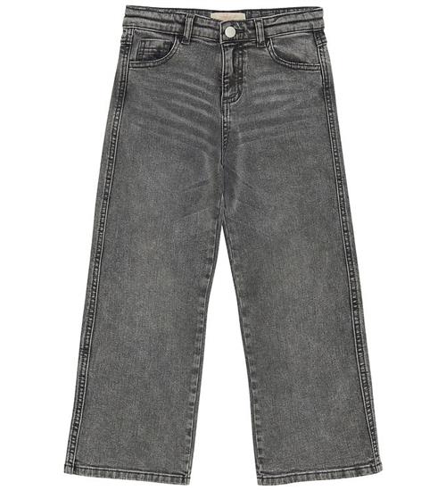 Creamie Jeans - Wide - Light Grey Denim