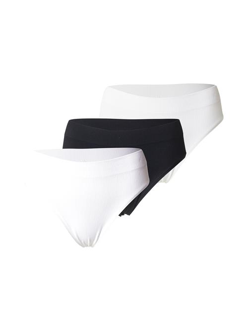 Lindex Slip  sort / hvid