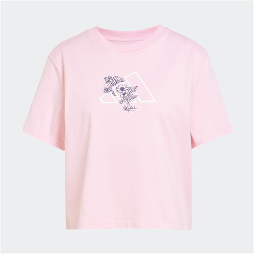 ADIDAS SPORTSWEAR Funktionsbluse  safir / gammelrosa / hvid