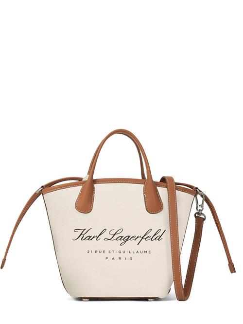 Karl Lagerfeld Strandtaske ' HOTEL KARL KLEINE CANVAS-TOTE-BAG '  beige
