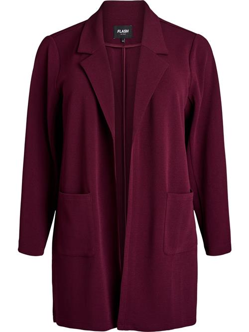 Zizzi Blazer 'Flding'  vinrød